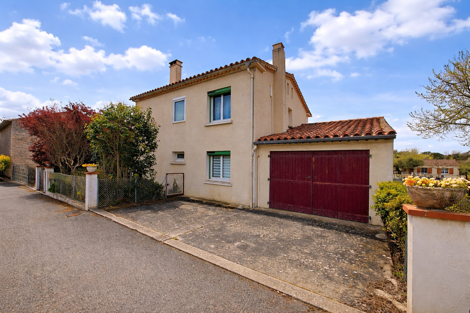 PROCHE LIMOUX-VILLA 123M2 TOUT CONFORT 4 CHAMBRES GARAGE JARDIN